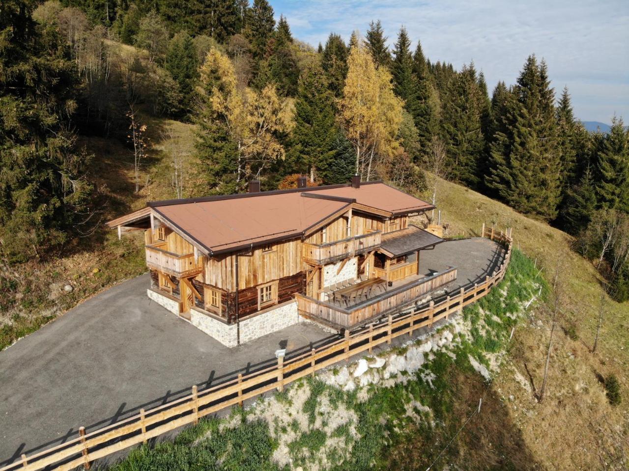 Almhuette Lengau Villa Saalbach-Hinterglemm Eksteriør bilde