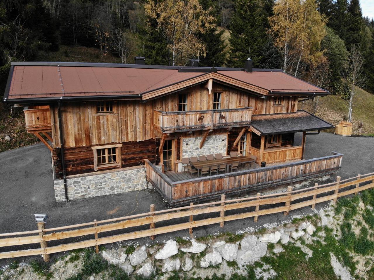 Almhuette Lengau Villa Saalbach-Hinterglemm Eksteriør bilde