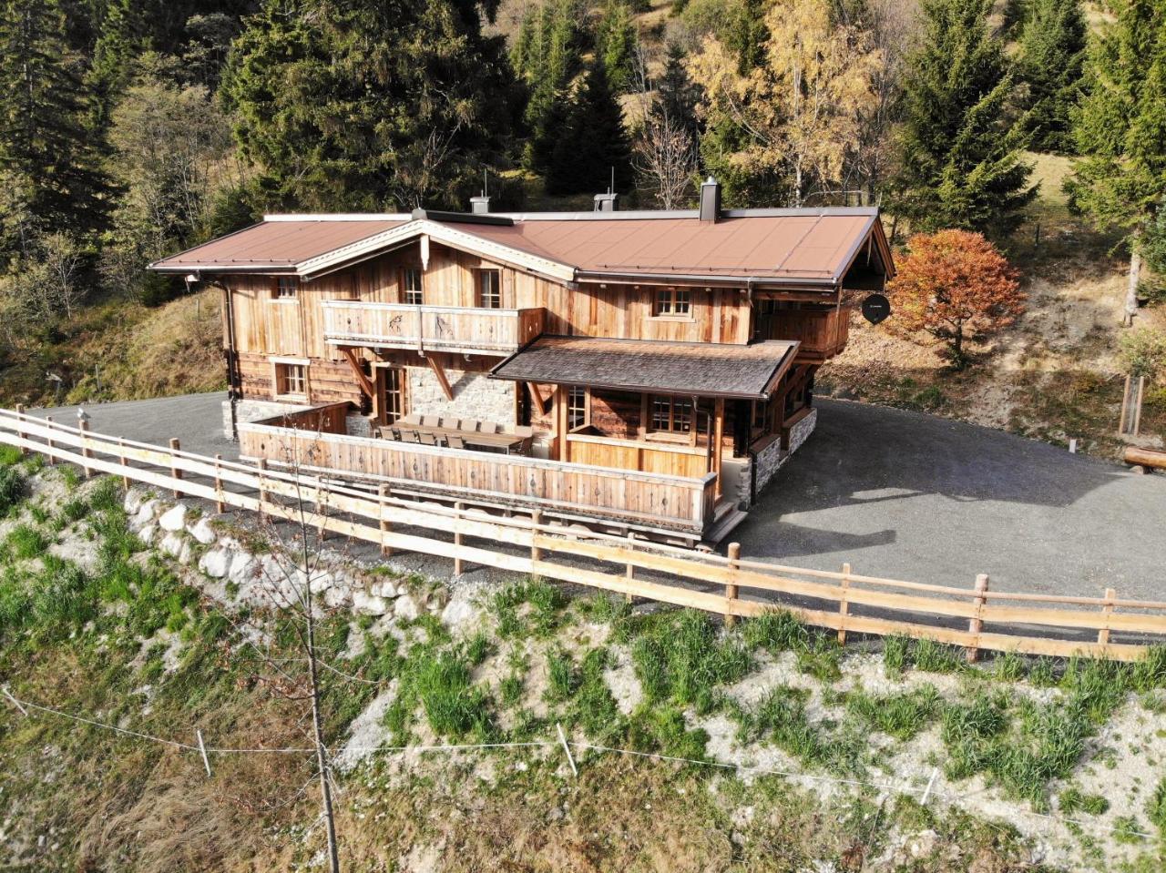 Almhuette Lengau Villa Saalbach-Hinterglemm Eksteriør bilde