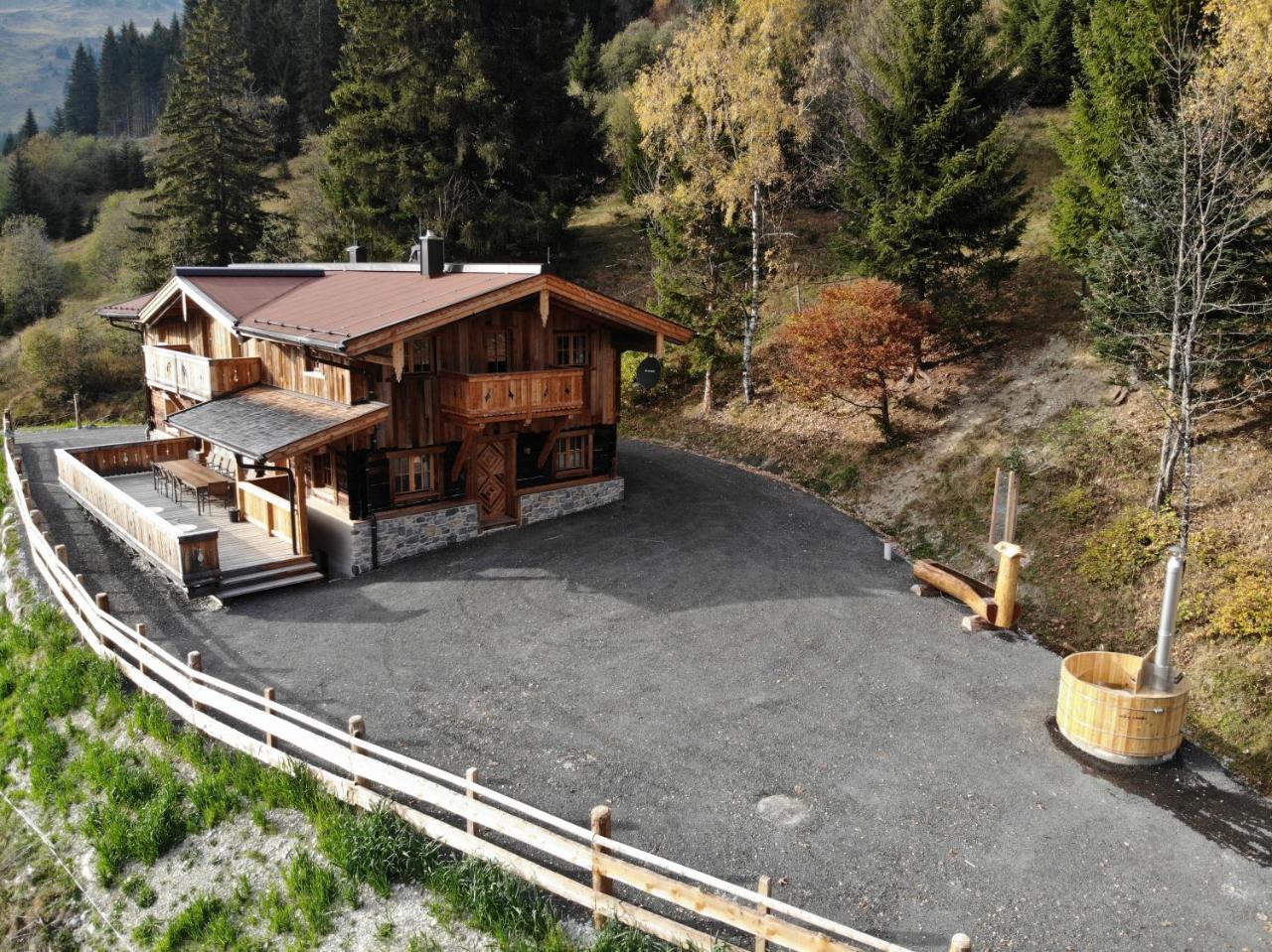 Almhuette Lengau Villa Saalbach-Hinterglemm Eksteriør bilde
